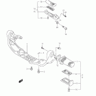 VS800 Boulevard S50 Подножки