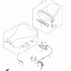 GSX-R750 Сидение