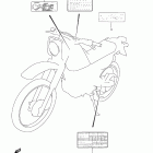 DR200SE Наклейки