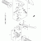 DR200SE Рулевые переключатели