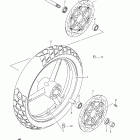 DL1000 Переднее колесо
