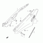 DL1000 Обтекатель сидения