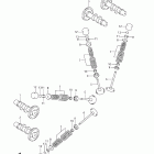 DL650,A Распределительный вал  /  клапана