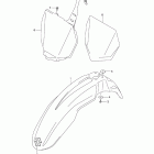 RM-Z250 Переднее крыло