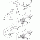 GSX-R600 Side cowling (model k8)