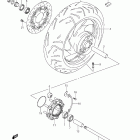 VZ1500 Boulevard M90 Заднее колесо