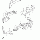 GSX-R600 Air intake pipe (model k8)