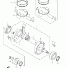 RM-Z450 Коленвал