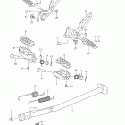 DR-Z400S Подножка