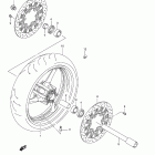 GSX-R750 Переднее колесо