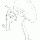 VL1500,T Boulevard C90 Backrest, mounts, saddlebags c90t