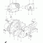 DR200SE Крышки картера