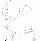 AN650,A Rear brake hose (an650ak6 / ak7 / ak8 / ak9)
