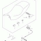 GSX650F Сидение