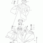 DR-Z125,L Топливный бак