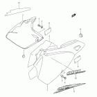 DR-Z400S Frame cover (model k5 / k6 / k7 / k8)