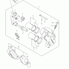 DL1000 Передний суппорт тормозной