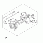 SV650,S,A,F Корпус Дросселя