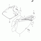 DR-Z400S Frame cover (model k9)