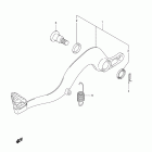 RM-Z450 Педаль тормоза