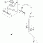 DR-Z400SM Главный тормозной цилиндр,передний