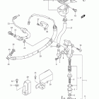 SV650,S,A,F Rear master cylinder (sv650ak8 / sak8 / ak9 / sak9...