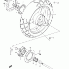 DL650,A Rear wheel (dl650ak7 / ak8 / ak9)