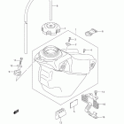 RM-Z250 Топливный бак