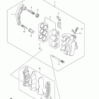 VLR1800,T Boulevard C109R Передний суппорт тормозной
