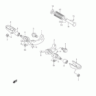 DR200SE Подножки