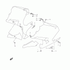 GS500F Under cowling installation parts (with cowling)