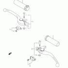 VL1500,T Boulevard C90 Handle lever (model k7 / k8 / k9)