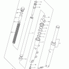 VS800 Boulevard S50 Передняя вилка