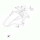 GS500F Переднее крыло