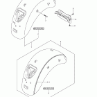 VLR1800,T Boulevard C109R Rear fender (model k9)