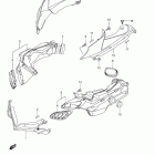 GSX-R750 Air intake pipe (model k8)