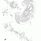GZ250 Заднее колесо