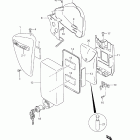 LS650 Boulevard S40 Frame cover (model k9)