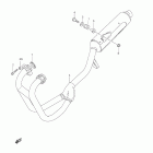 GS500F Глушитель