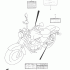 GZ250 Наклейки