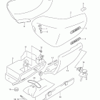 VL1500,T Boulevard C90 Frame cover (model k8)