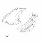 DL650,A Side cowling (model k8)