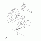 GS500F Муфта стартера