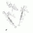 DR650SE Распределительный вал-клапана