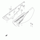 DR200SE Frame cover (model k9)