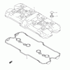 GSX650F Крышка головки цилиндров