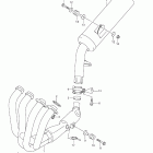 GSX650F Глушитель