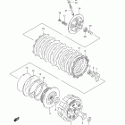 DR650SE Сцепление