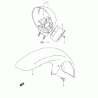 VS1400 Boulevard S83 Переднее крыло