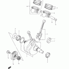 VS800 Boulevard S50 Коленвал